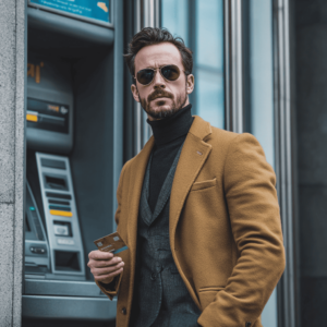 the-man-has-a-credit-card-in-his-hand